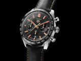 Tag Heuer Carrera Year of The Rabbit Automatic Chronograph Black Dial Black Leather Strap Watch for Men - CBN2A1L.FC6521