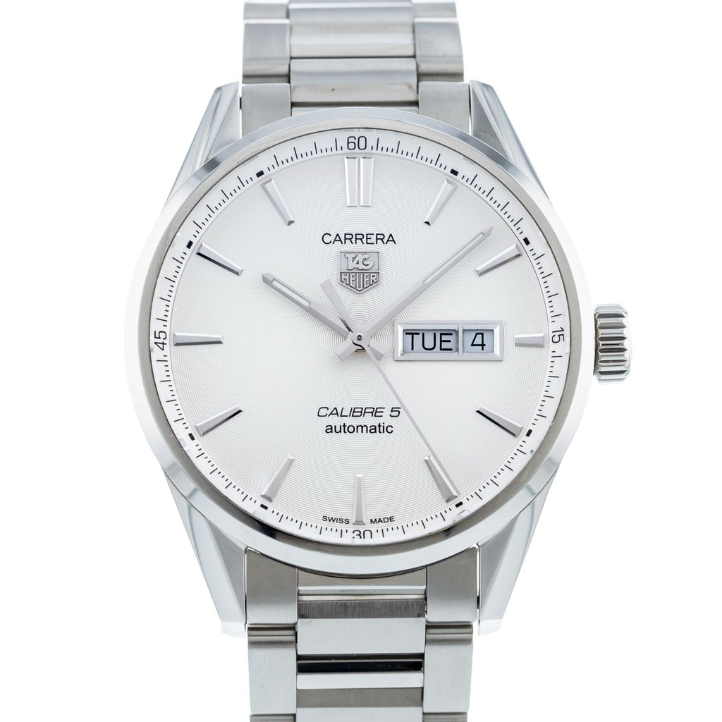 Tag Heuer Carrera White Dial Watch for Men