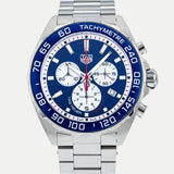 Tag Heuer Formula 1 Jam Tangan Tali Baja Perak Dial Biru untuk Pria - CAZ1018BA0842