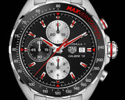 Tag Heuer Formula 1 Calibre 16 Max Verstappen Limited Edition Black Dial Two Tone Steel Strap Watch for Men - CAZ2018.BA0970