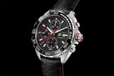 Tag Heuer Formula 1 Mario Kart Chronograph Black Dial Black Leather Strap Watch for Men - CAZ201E.FC6517