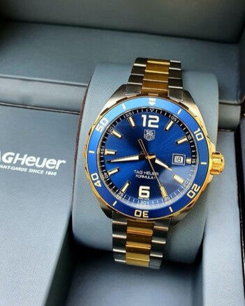 Tag Heuer Formula Blue Dial Watch for Men