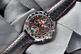 Tag Heuer Formula 1 Mario Kart Chronograph Tourbillion Black Dial Black Leather Strap Watch for Men - CAZ5080.FC6517