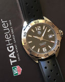 Jam Tangan Tag Heuer Formula 1 Automatic Black Dial Black Rubber Strap untuk Pria - WAZ2113.FT8023