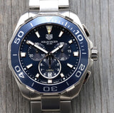 Tag Heuer Aquaracer Blue Dial Watch for Men - CAY111B.BA0927