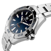 Tag Heuer Aquaracer Blue Dial Silver Steel Strap Watch for Men - WBD1112.BA0928