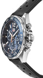 Tag Heuer Formula 1 Jam Tangan Tali Karet Hitam Dial Biru untuk Pria - CAZ1014.FT8024