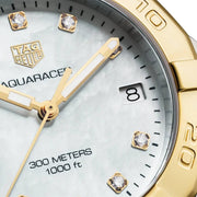 Tag Heuer Aquaracer White Mother of Pearl Dial Watch for Women - WBD1322.BB0320