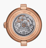 Jam Tangan Tissot Bellissima Automatic Silver Dial Brown Leather Strap Untuk Wanita - T126.207.36.013.00