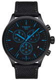 Tissot Chrono XL Quartz Black Dial Black Nylon Strap Watch For Men - T116.617.37.051.00