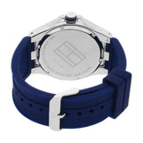 Tommy Hilfiger Drew Black Dial Black Rubber Strap Watch for Men - 1791062