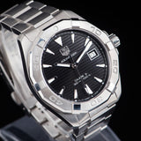 Tag Heuer Aquaracer Black Dial Watch for Men - WAY2110.BA0928