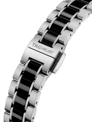 Tag Heuer Formula 1 Quartz Black Dial Two Tone Steel Strap Watch for Women - WBJ141AA.BA0973