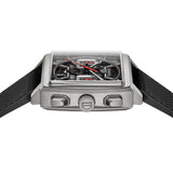 Tag Heuer Monaco Automatic Chronograph Grey Dial Black Nylon Strap Watch for Men - CBL2183.FT6236