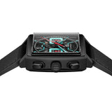 Tag Heuer Monaco Automatic Chronograph Black Dial Black Nylon Strap Watch for Men - CBL2184.FT6236