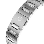 Tag Heuer Carrera Chronograph Blue Dial Silver Steel Strap Watch for Men - CBN2011.BA0642