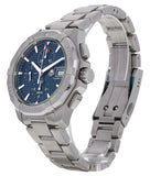 Tag Heuer Aquaracer Automatic Chronograph Blue Dial Silver Steel Strap Watch for Men - CAY2112.BA0927