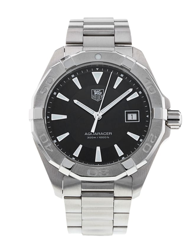 Tag Heuer Aquaracer Black Dial Watch for Men