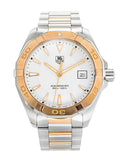 Tag Heuer Aquaracer White Dial Watch for Men - WAY1150.BD0911