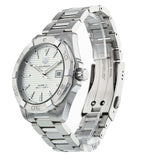 Jam Tangan Pria Tag Heuer Aquaracer Automatic White Dial Silver Steel Strap - WAY2111.BA0928