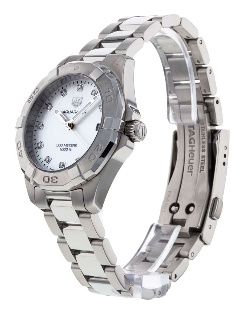 Tag Heuer Aquaracer White Mother of Pearl Dial Watch for Women