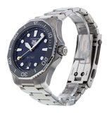 Tag Heuer Aquaracer Professional 300 Automatic Blue Dial Silver Steel Strap Watch for Men - WBP201B.BA0632