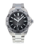 Tag Heuer Aquaracer Professional 200 Automatic Black Dial Silver Steel Strap Watch for Men - WBP2110.BA0627