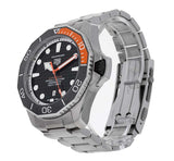 Tag Heuer Aquaracer Professional 1000 Superdiver Automatic Black Dial Silver Steel Strap Watch for Men - WBP5A8A.BF0619