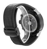 Tag Heuer Carrera Chronograph Tourbillion Black Dial Black Leather Strap Watch for Men - CAR5A8Y.FC6377