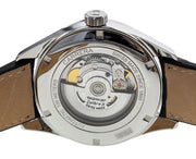 Tag Heuer Carrera Calibre 5 Automatic Blue Dial Blue Leather Strap Watch for Men - WAR201E.FC6292