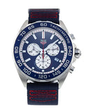 Tag Heuer Formula 1 Redbull Edition Chronograph Blue Dial Blue NATO Strap Watch for Men - CAZ1018.FC8213