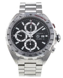 Jam Tangan Pria Tag Heuer Formula 1 Calibre 16 Automatic Chronograph Black Dial Silver Steel Strap - CAZ2010.BA0876