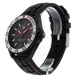 Tag Heuer Formula 1 Senna Special Edition Black Dial Two Tone Rubber Strap Watch for Men - WAZ1014.FT8027