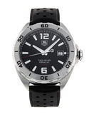 Jam Tangan Tag Heuer Formula 1 Automatic Black Dial Black Rubber Strap untuk Pria - WAZ2113.FT8023