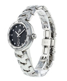 Tag Heuer Link Quartz Diamonds Black Dial Silver Steel Strap Watch for Women - WAT1410.BA0954