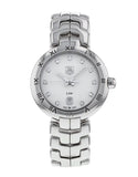 Tag Heuer Link Diamonds Mother of Pearl Dial Silver Steel Strap Watch for Women - WAT1411.BA0954