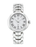 Tag Heuer Link Roman Numeral Silver Dial Silver Steel Strap Watch for Women - WAT1416.BA0954