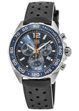 Tag Heuer Formula 1 Jam Tangan Tali Karet Hitam Dial Biru untuk Pria - CAZ1014.FT8024