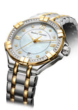 Maurice Lacroix Aikon Diamonds Mother of Pearl Dial Two Tone Steel Strap Watch for Women - A11006-DY503-171-1