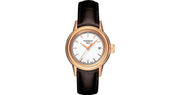 Tissot Carson Lady Steel Quartz Brown Leather Strap Watch For Women - T085.210.36.011.00
