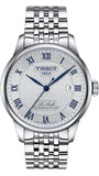 Tissot Le Locle Powermatic 80 Silver Dial Silver Steel Strap Watch for Men - T006.407.11.033.03