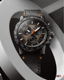 Tissot Supersport Chrono Grey Dial Black Nylon Strap Watch For Men - T125.617.36.081.00