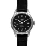 Tissot Le Locle Automatic Lady Black Dial Black Leather Strap Watch for Women - T41.1.123.57