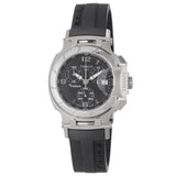 Tissot T Race Chronograph Black Dial Black Rubber Strap Watch for Women - T048.217.17.057.00