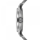 Tissot T Lady Flamingo Blue Mother of Pearl Dial Silver Steel Strap Watch for Women - T094.210.11.126.00