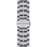Tissot Luxury Powermatic 80 Silver Dial Silver Steel Strap Jam Tangan Untuk Pria - T086.408.11.031.00