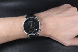 Jam Tangan Tissot T Classic Tradition Chronograph Dial Hitam Tali Kulit Hitam Untuk Pria - T063.617.16.057.00