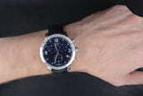 Tissot PRC 200 Chronograph Blue Dial Jam Tangan Tali Kulit Biru Untuk Pria - T055.417.16.047.00