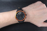 Tissot T Sport Quickster Chronograph Black Dial Black Rubber Strap Jam Tangan Untuk Pria - T095.417.36.057.01