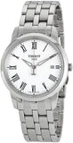 Tissot T Classic Dream White Dial Silver Steel Strap Watch for Men - T033.410.11.013.01